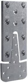 Étrier à queue d'aronde ETB 120 Aluminium