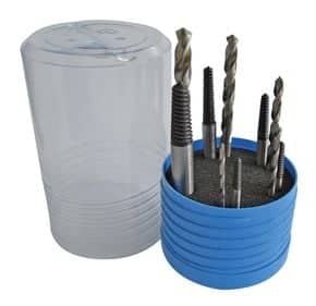 Coffret de forets métaux HSS + extracteurs de goujons - 10 pièces