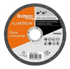 Disque à tronçonner alu 125mm
