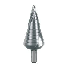 Foret étagé "PG" HSS Cobalt 5% goujure hélicoïdale