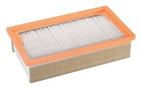 Filtre plissé plat pour aspirateur classe H