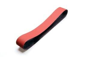 Bande abrasive céramique pour ponceuse à tube