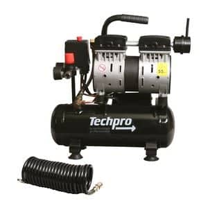 Compresseur silencieux 6 L TP6/6 SH + tuyau