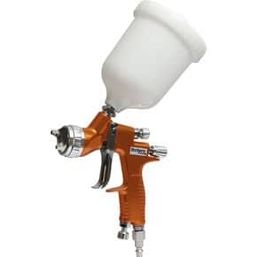 Pistolet à peinture godet supérieur haute efficacité