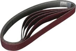 Bande abrasive pour ponceuse à bande pneumatique Largeur 10 mm / longueur 330 mm