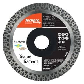 Disque diamant carrelage