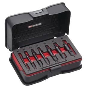 Coffret d'extracteur de vis et goujons cassés