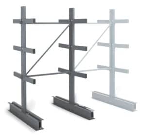 Rayonnage horizontal CANTILEVER Élément complet