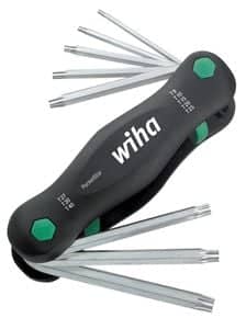 Jeu de 8 clés Torx étui pliable