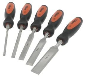 Coffret de 5 ciseaux à bois
