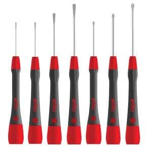 Jeu de 7 tournevis Picofinish Fente / Phillips
