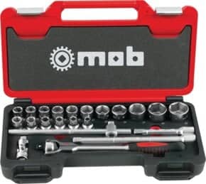 Coffret fusion box 1/2" cliquet tête rotative