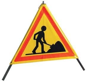 Tripode de chantier pliable