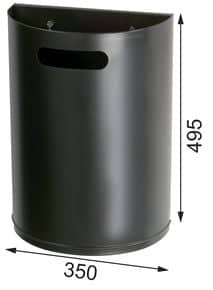 Corbeille décrochable arkéa 20 L