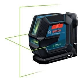 Niveau laser 2 lignes GLL2-15G VERT + support LB10