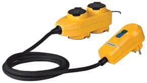 Adaptateur 4 prises powerblock + protection 30 mA
