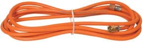 Tuyau gaz caoutchouc avec raccords