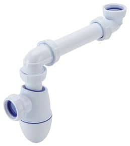 Siphon de lavabo avec tubulure Easyphon