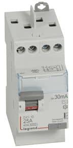 Interrupteur différentiel DX3 type AC Bornes à vis