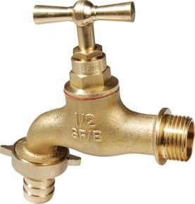 Robinet d'arrosage raccord au nez