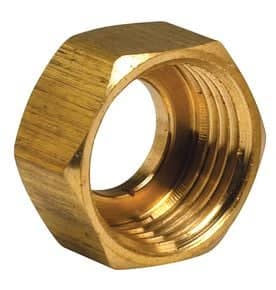 Écrou 6 pans femelle pour collet battu