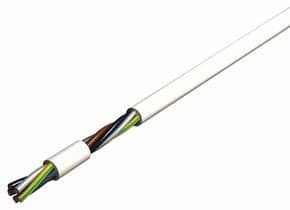 Câble souple H05VV-F blanc