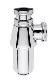 Siphon de lavabo laiton chromé