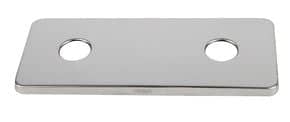 Plaque de finition inox entraxe 150 mm