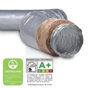 Gaine PVC souple ECOSOFT avec isolation thermique