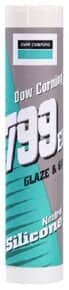 Mastic silicone 799 EU Cartouche