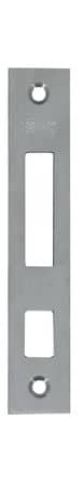 Code 001642 - Gâche plate haute ou basse pour serrure Performa