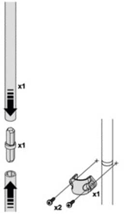 Code 002090 - Kit de prolongation série Fluid
