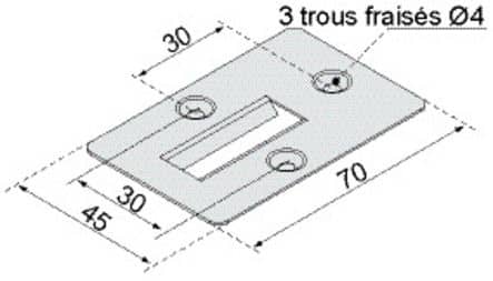 Code 002996 - Gâche