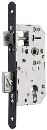 Code 004225 - Serrure de sûreté D 455 PR CFPF demi-tour réglable