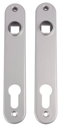 Code 147194 - Paire de plaques de propreté pour serrure à larder et béquille