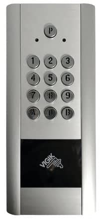 Code 020011 - Clavier à code Haussmann lecteur de proximité