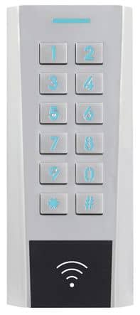 Code 020340 - Clavier à code / Lecteur RFID profil étroit