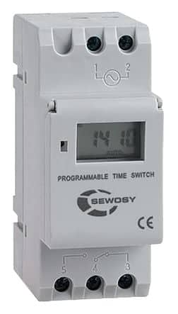 Code 028751 - Horloge digitale hebdomadaire