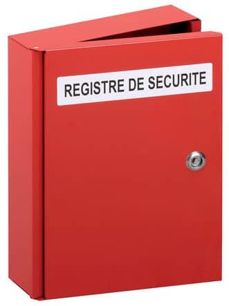 Code 040740 - Coffret pour registre de sécurité