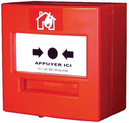 Code 041342 - Boîtier déclencheur manuel membrane déformable
