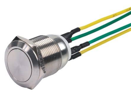 Code 041461 - Bouton poussoir NO/NF inox