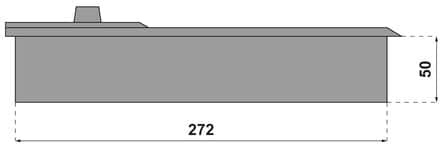 Code 050603 - Plaque de recouvrement pour 9210 TH