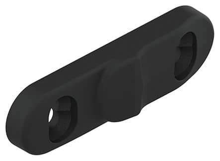 Code 064886 - Gâche plate pour poignée Diez 7149