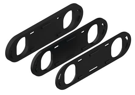 Code 064893 - Jeu de cales pour gâche plate 7152