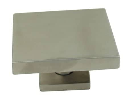 Code 066916 - Bouton de porte carré inox