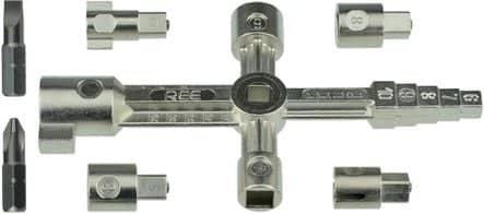 Code 067595 - Outil multifonction : serrure, batteuse et trappe