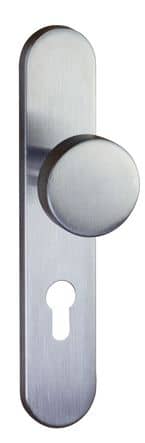 Code 067644 - Demi-palière inox SJ bouton fixe