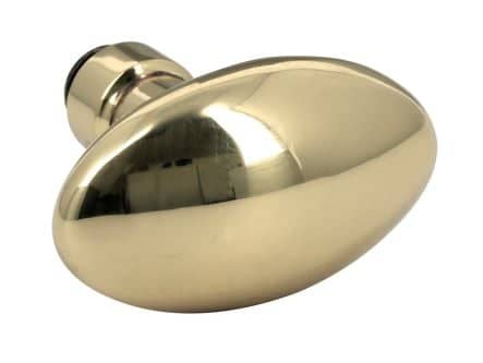 Code 078627 - Bouton simple ovale 226 laiton