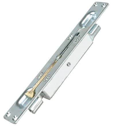 Code 083363 - Verrou pour menuiserie métallique bidirectionnel 2 points têtière 24 mm