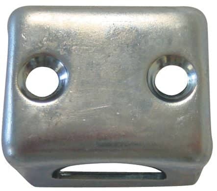 Code 092463 - Gâche double hauteur pour tringle 16 x 6